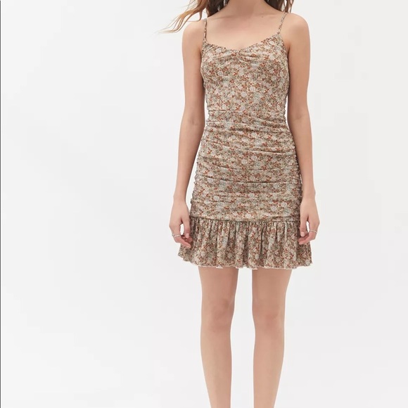 Urban Outfitters Dresses & Skirts - NWT urban outfitters dress forum ruched mesh dress